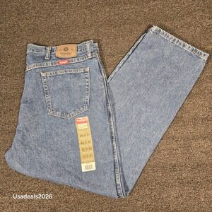 Wrangler Hero Five Star Premium Denim Mens Regular Fit Jeans Blue 42x30 96501DS